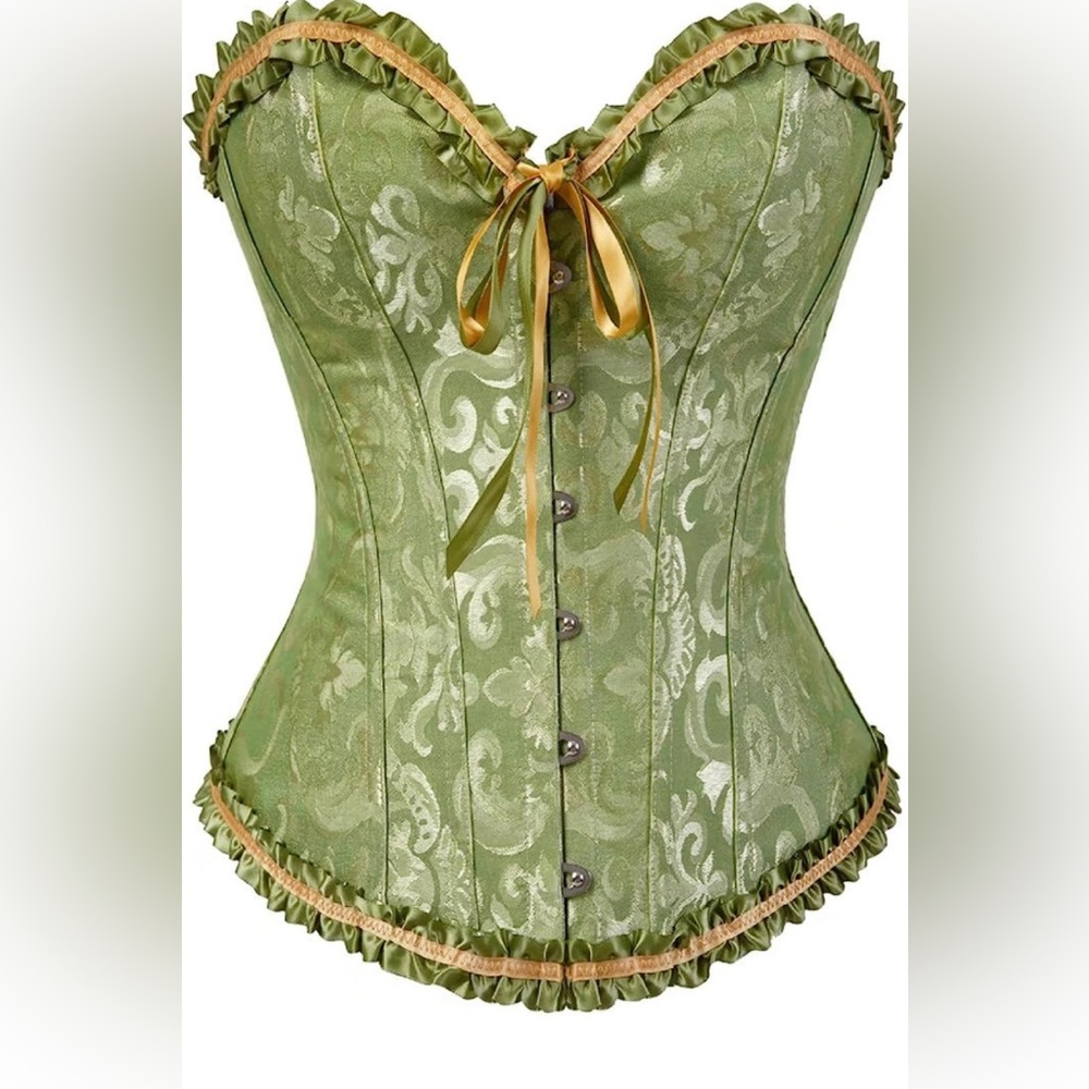 XL Green Corset